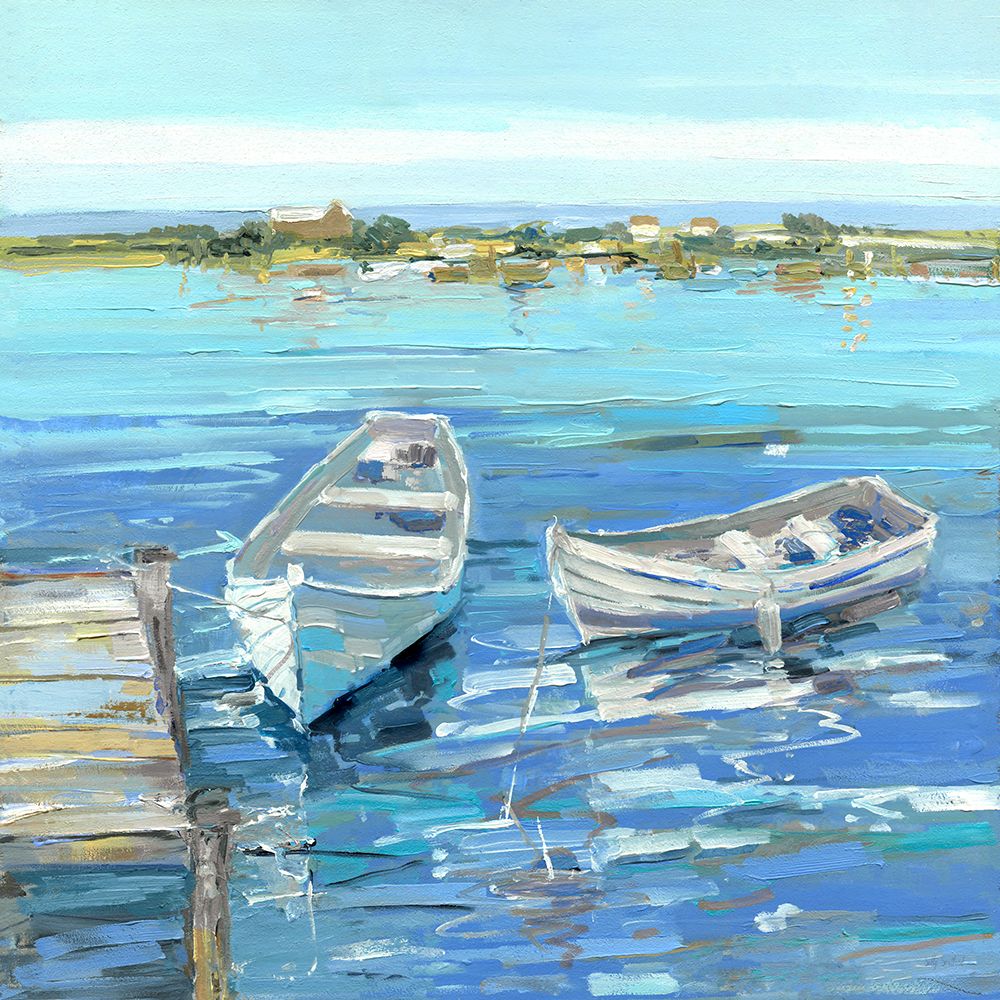 Serenity Row I art print by Sally Swatland for $57.95 CAD