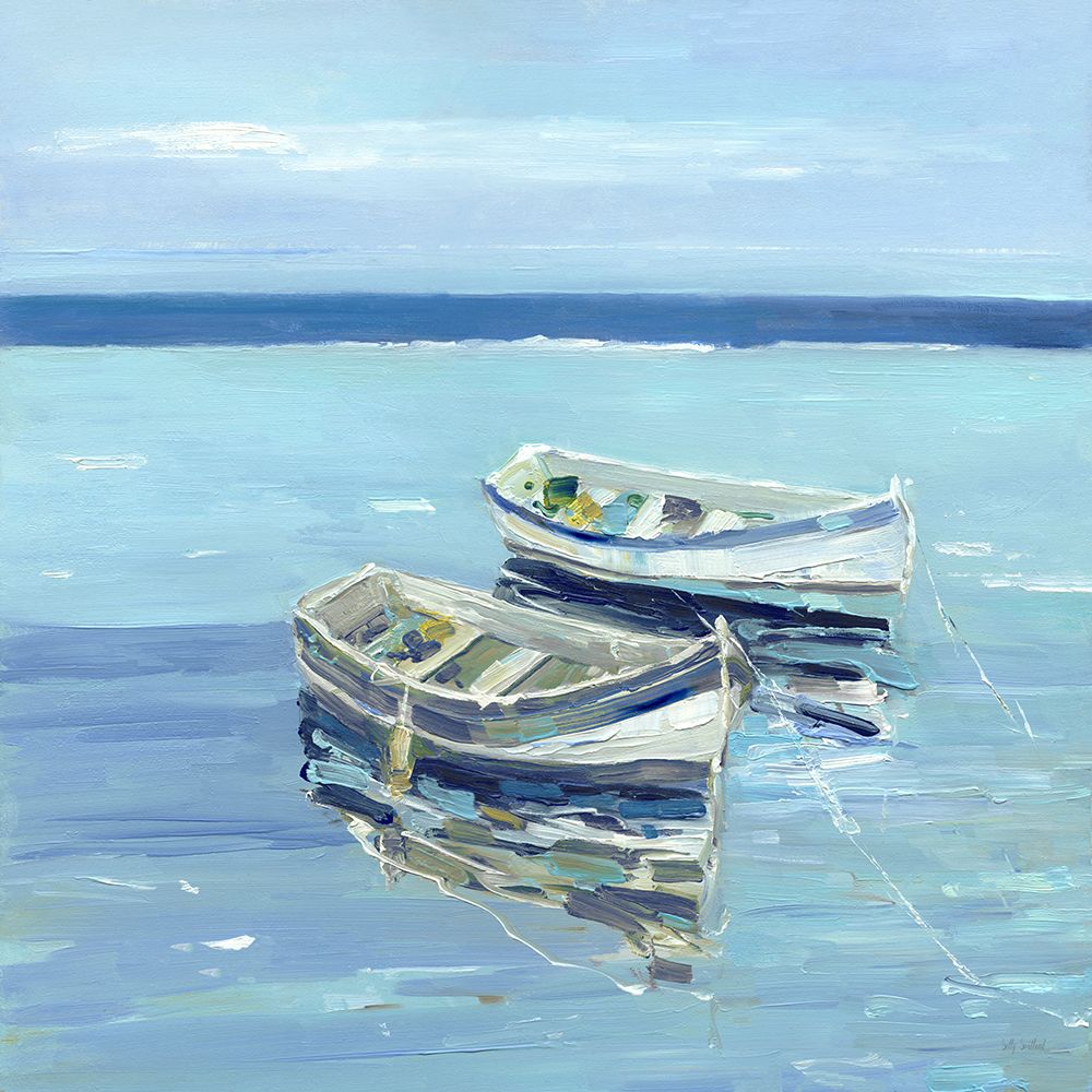 Morning Mooring I art print by Sally Swatland for $57.95 CAD