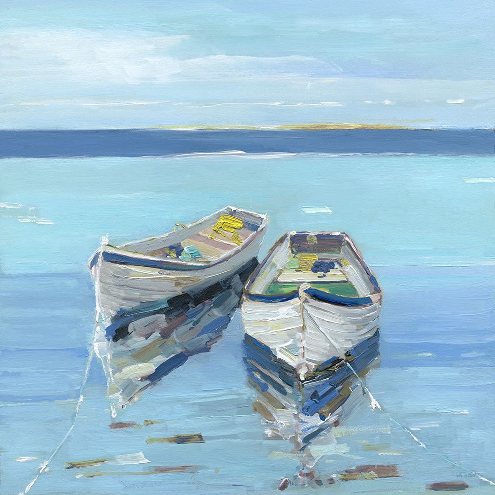 Morning Mooring II art print by Sally Swatland for $57.95 CAD