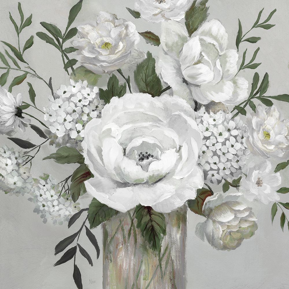 White Beauties art print by Nan for $57.95 CAD