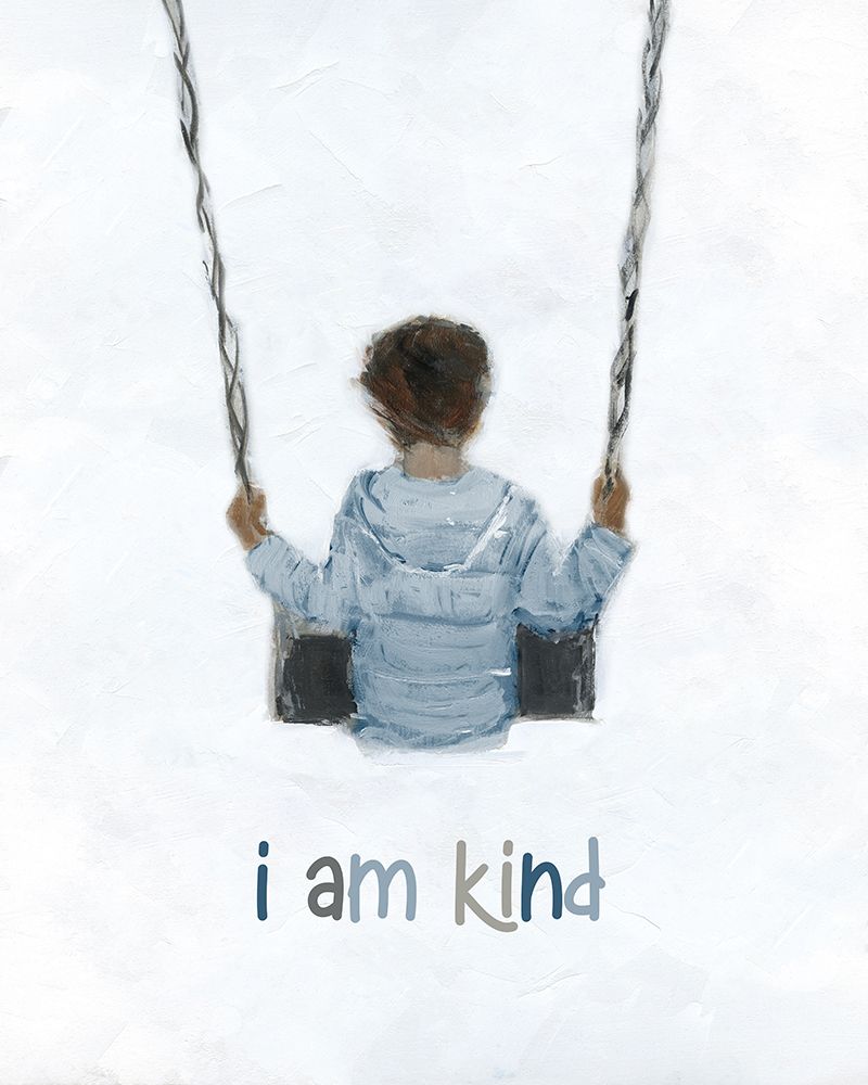 Boy on a Swing art print by Sally Swatland for $57.95 CAD