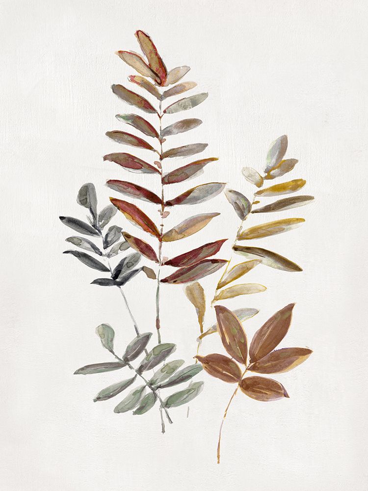 Autumn Leaves I art print by Sally Swatland for $57.95 CAD