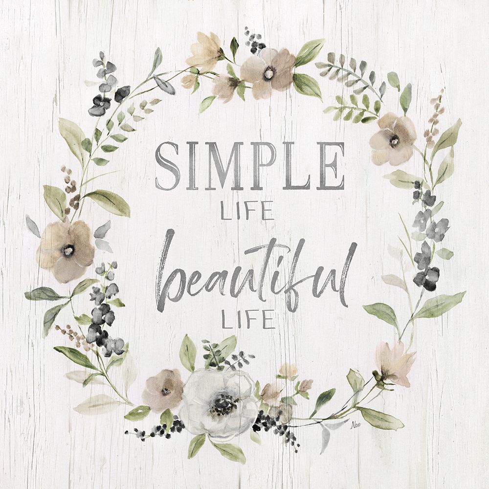 Simple Life art print by Nan for $57.95 CAD