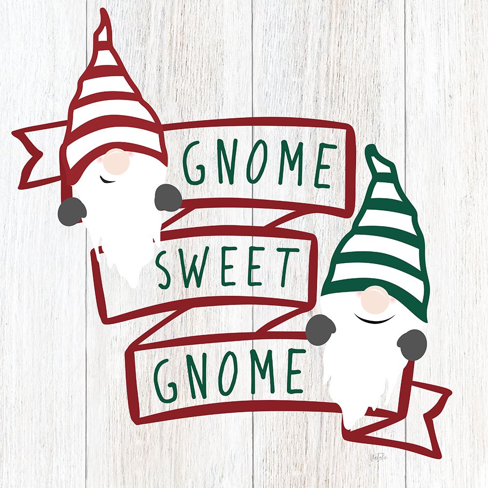 Gnome Sweet Gnome art print by Natalie Carpentieri for $57.95 CAD