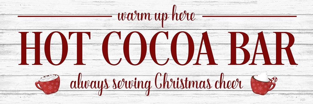 Hot Cocoa Bar art print by Natalie Carpentieri for $57.95 CAD