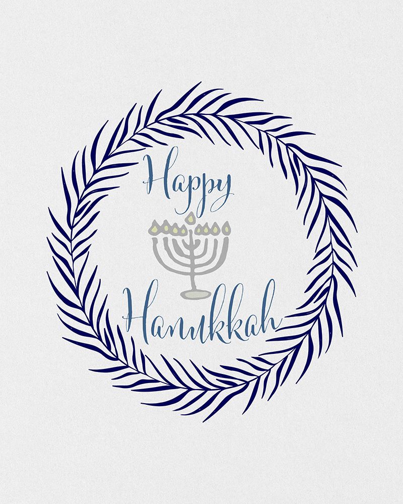 Hanukkah Wreath art print by Susan Jill for $57.95 CAD