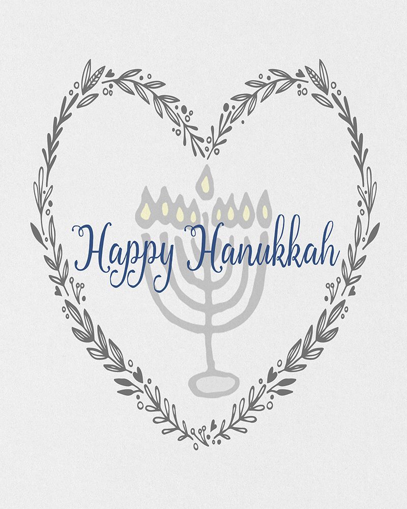 Hanukkah Heart art print by Susan Jill for $57.95 CAD
