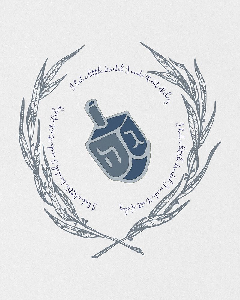 Hanukkah Dreidel art print by Susan Jill for $57.95 CAD
