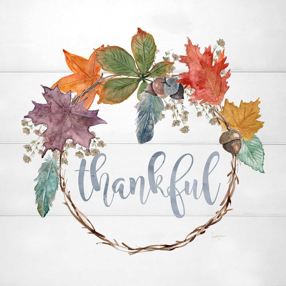 Harvest Home Wreath art print by Livi Finn for $57.95 CAD