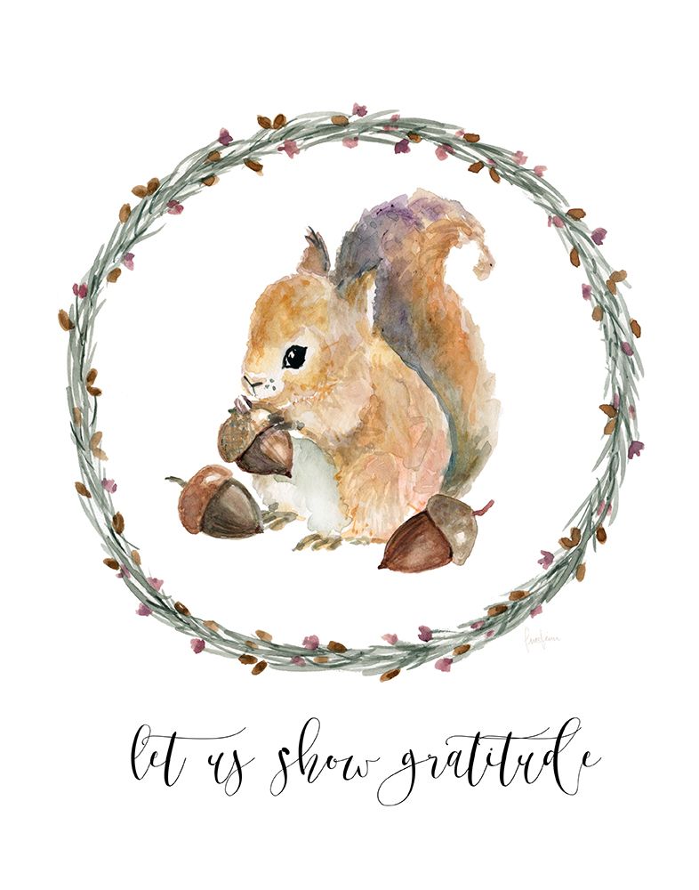 Harvest Home Squirrel art print by Livi Finn for $57.95 CAD