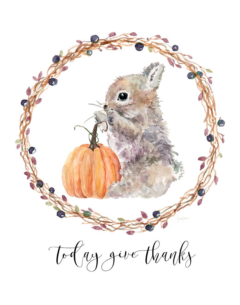Harvest Home Bunny art print by Livi Finn for $57.95 CAD