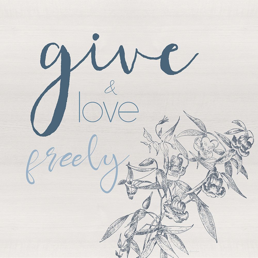 Give Freely art print by Daniela Santiago for $57.95 CAD