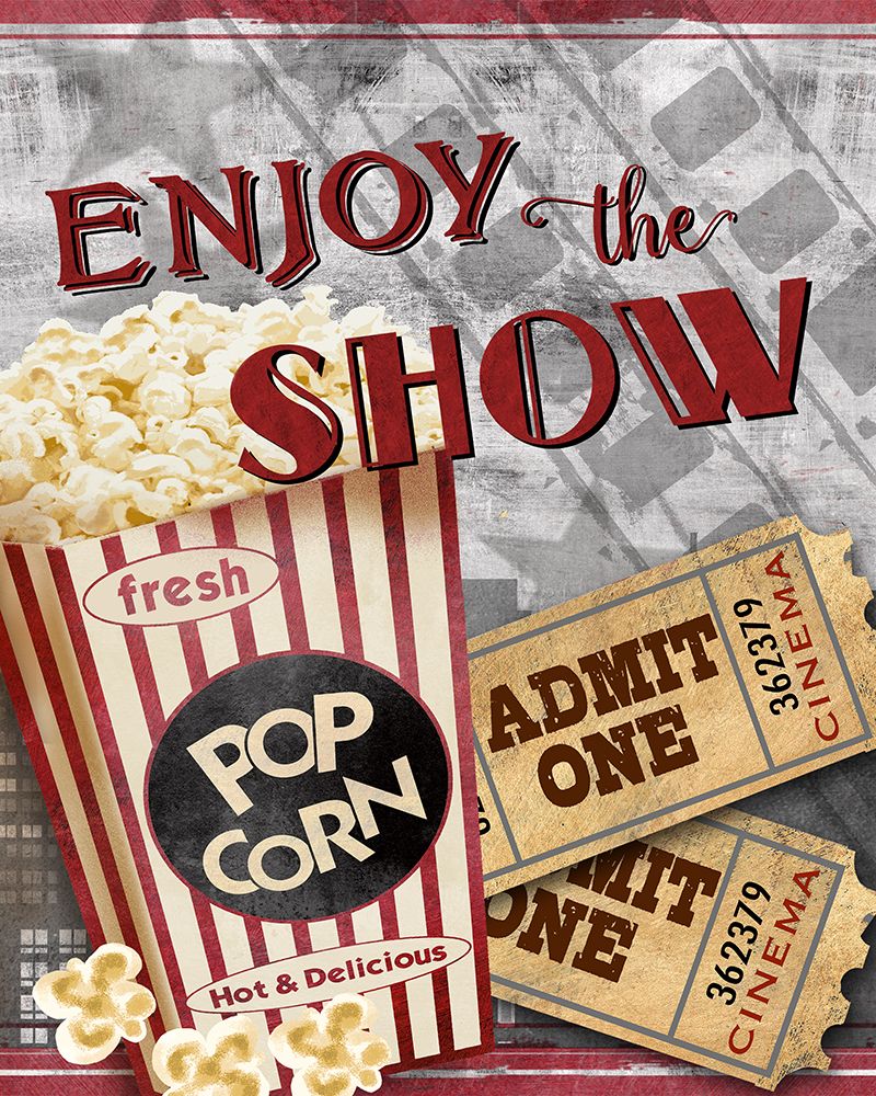 Movie Night I art print by Conrad Knutsen for $57.95 CAD