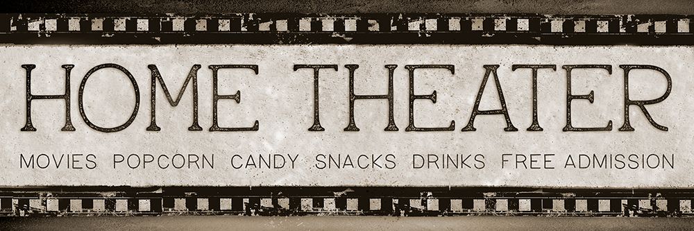 Home Theater art print by Conrad Knutsen for $57.95 CAD