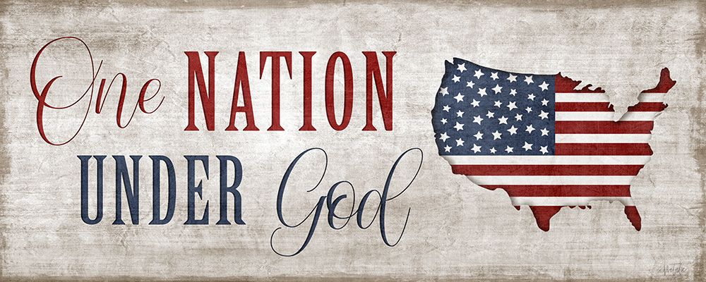 One Nation Under God art print by Natalie Carpentieri for $57.95 CAD