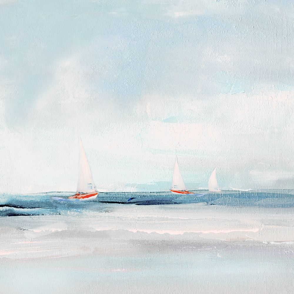 Caribbean Sail art print by Sally Swatland for $57.95 CAD