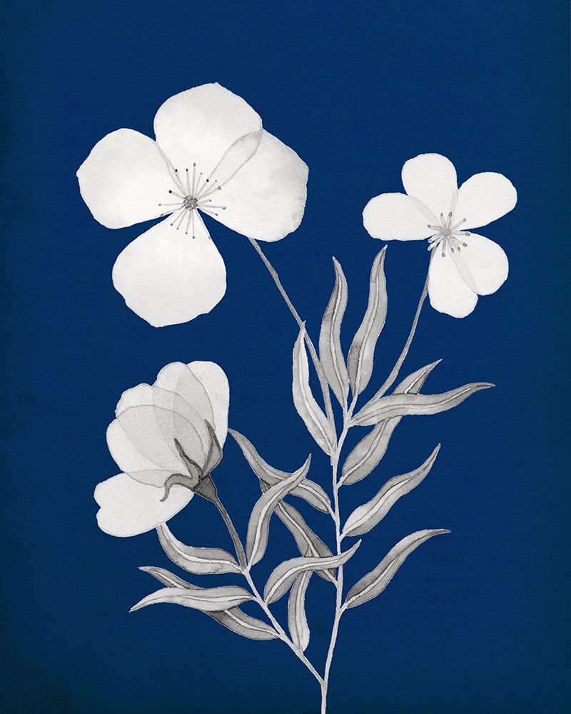 Indigo Sketch I art print by Kourtni Gunn for $57.95 CAD