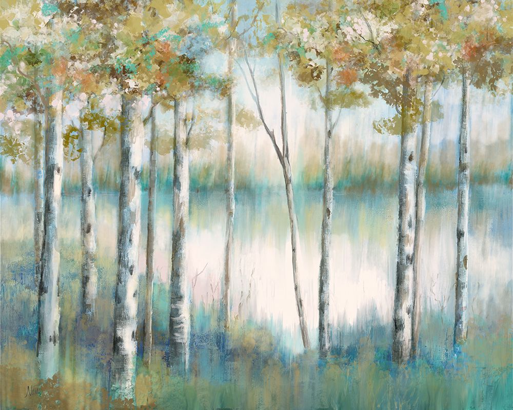 Aspen Lake art print by Nan for $57.95 CAD