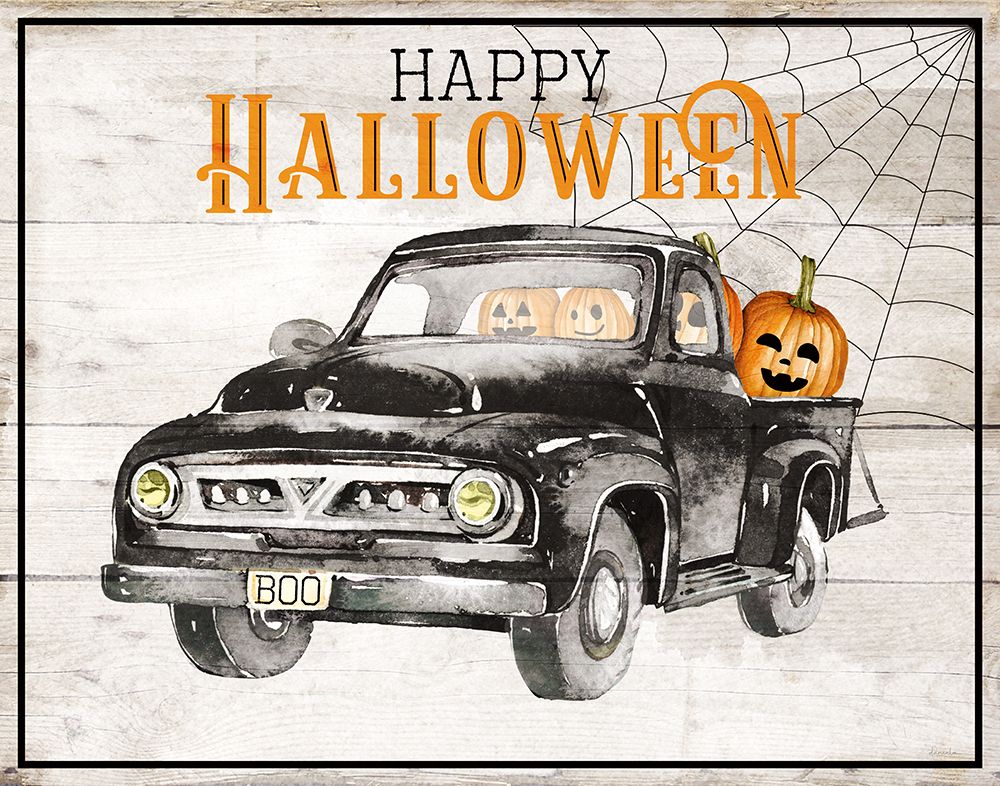 Happy Halloween art print by Daniela Santiago for $57.95 CAD