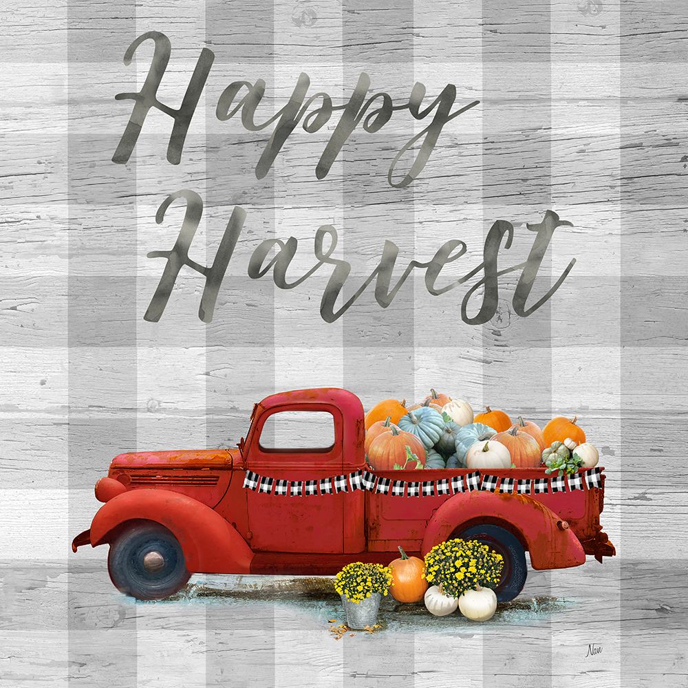 Harvest Truck II art print by Nan for $57.95 CAD
