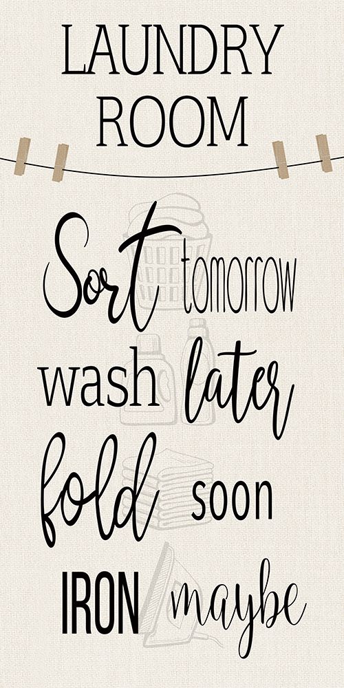 Laundry Room art print by CAD Designs for $57.95 CAD