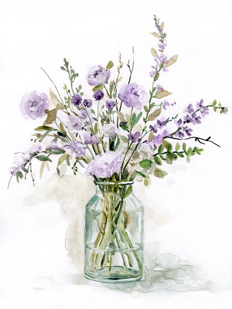 Purple Passion I art print by Carol Robinson for $57.95 CAD