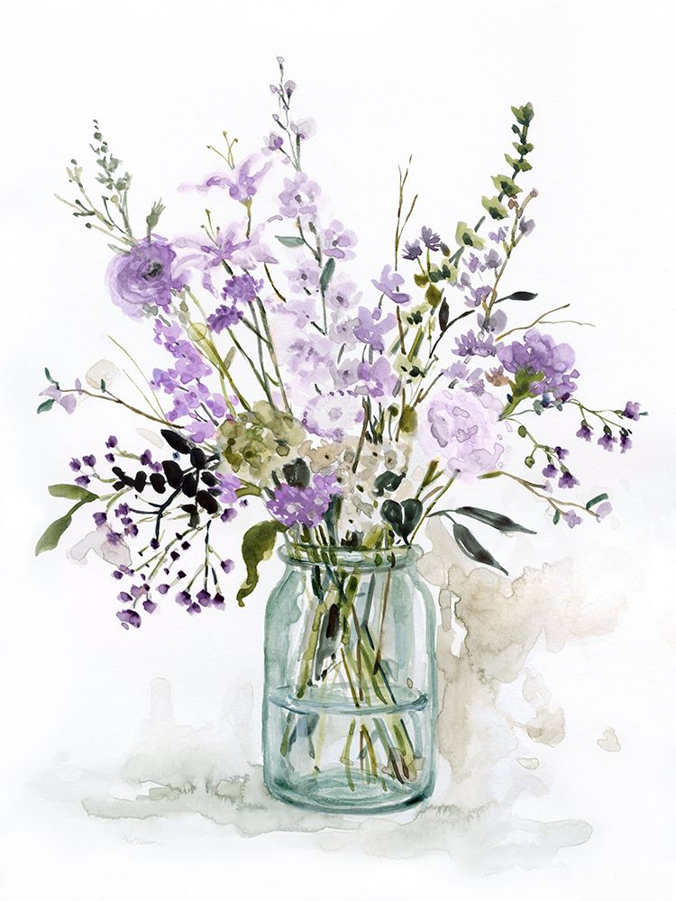 Purple Passion II art print by Carol Robinson for $57.95 CAD