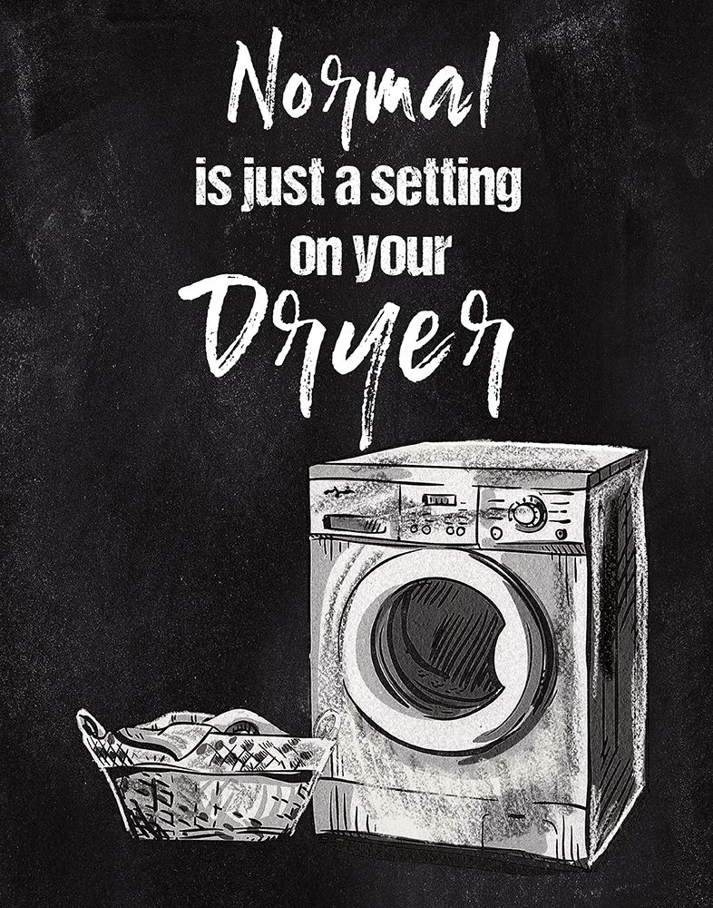 Normal Is Just a Setting art print by Conrad Knutsen for $57.95 CAD
