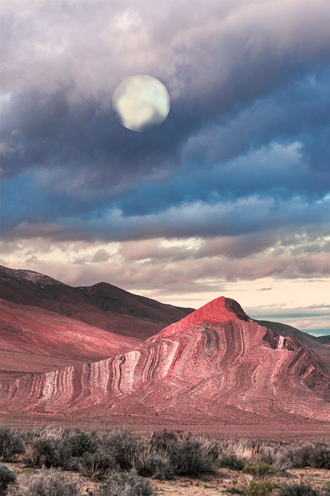 Last Light On Striped Butte art print by Danita Delimont for $57.95 CAD