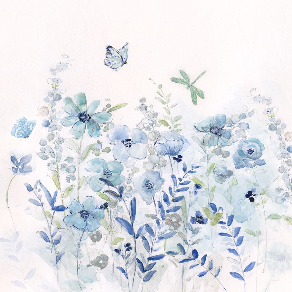 Fluttering Field II art print by Sally Swatland for $57.95 CAD