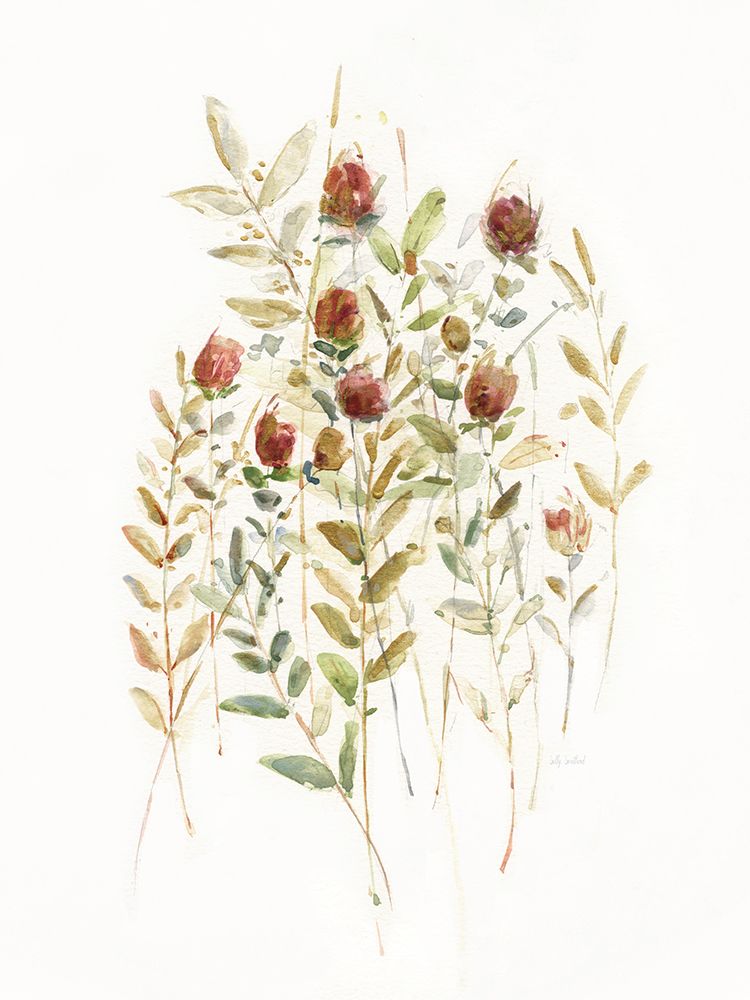 Wildflower Breeze II art print by Sally Swatland for $57.95 CAD