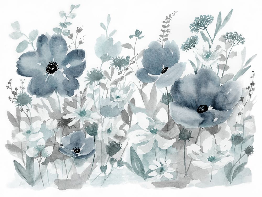 Blue Nature art print by Nan for $57.95 CAD