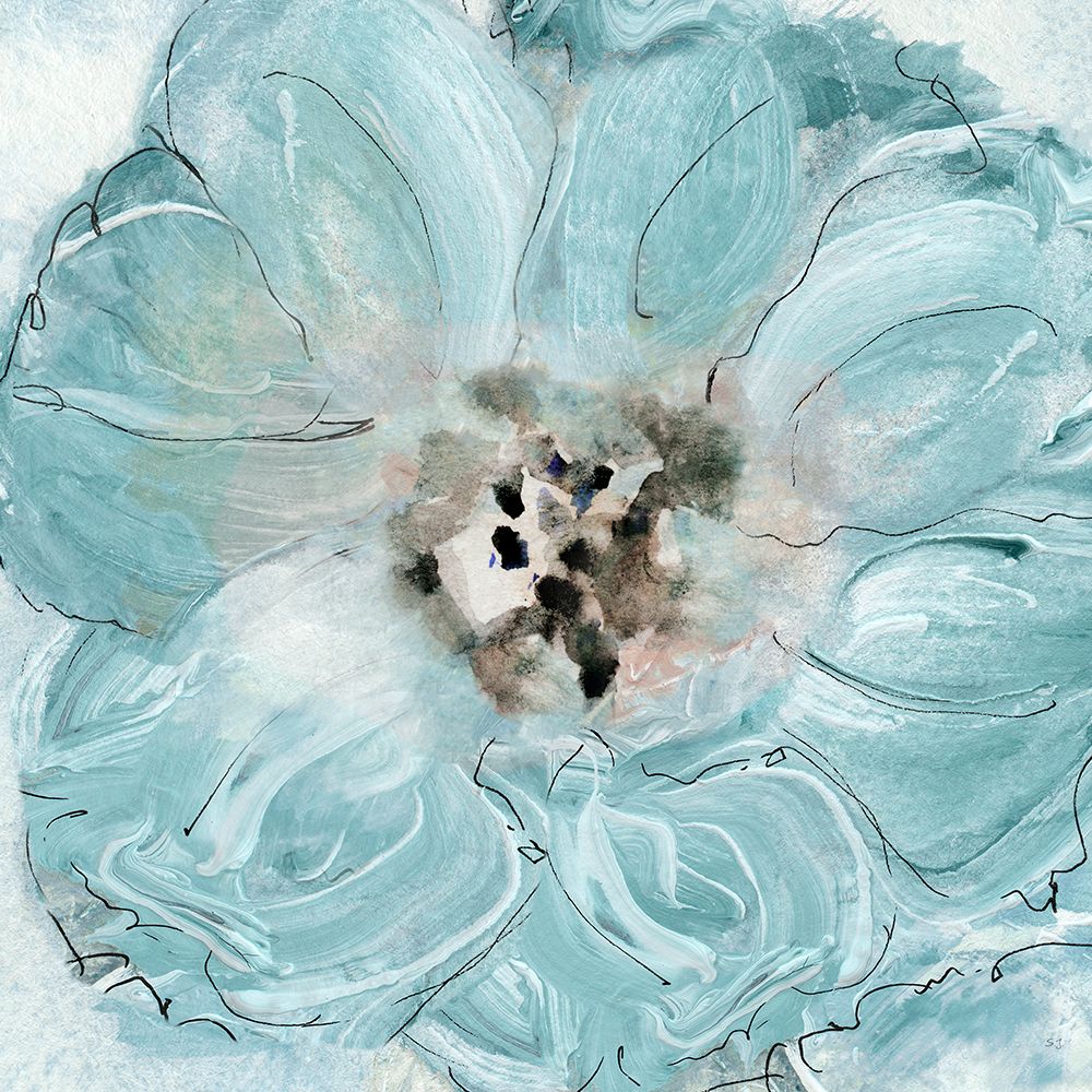 Flower Portrait II art print by Susan Jill for $57.95 CAD