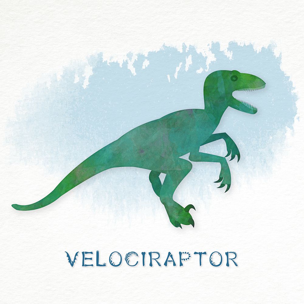 Velociraptor art print by CAD Designs for $57.95 CAD
