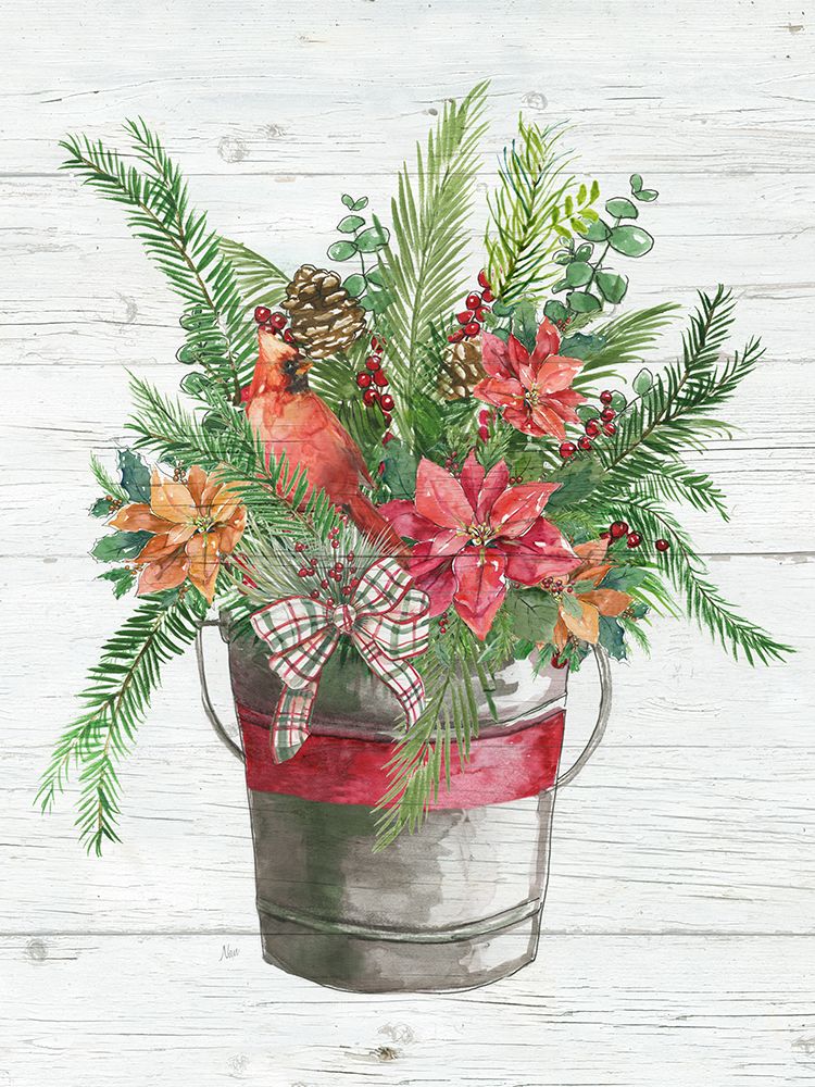 Winter Greens art print by Nan for $57.95 CAD