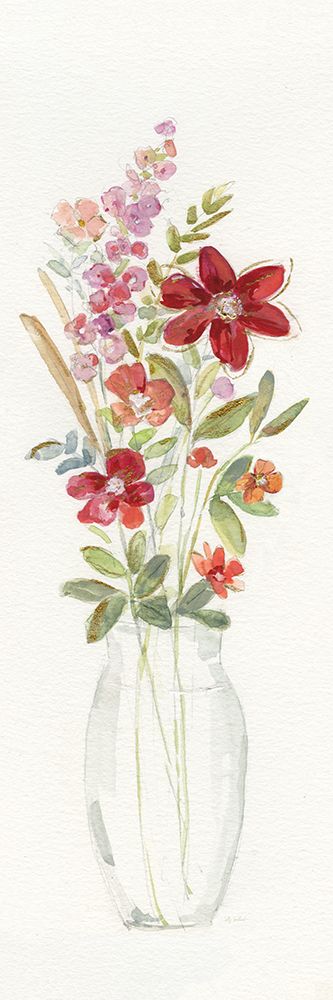 Provence Bouquet I art print by Sally Swatland for $57.95 CAD
