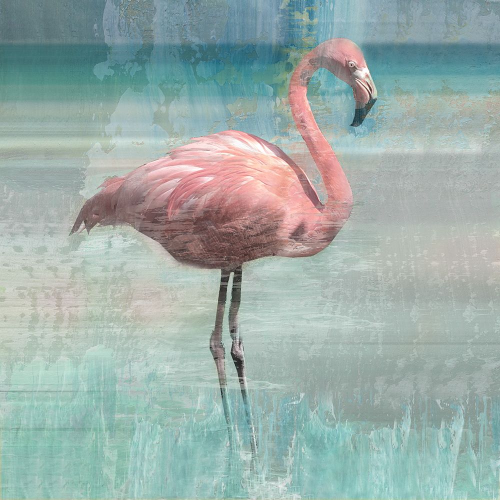 Flamingo Party I art print by Nan for $57.95 CAD