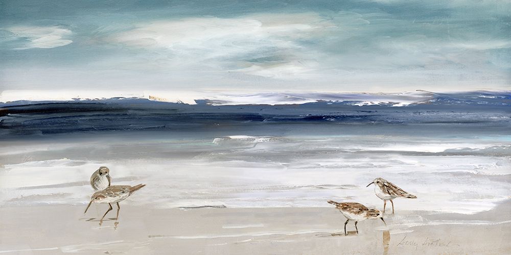 Sandpiper Bay art print by Sally Swatland for $57.95 CAD