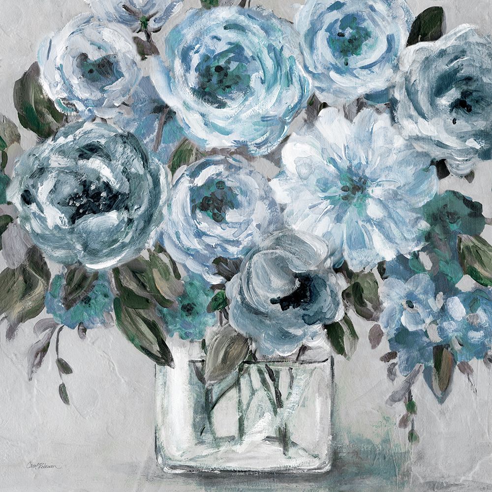 Painterly Blues art print by Carol Robinson for $57.95 CAD