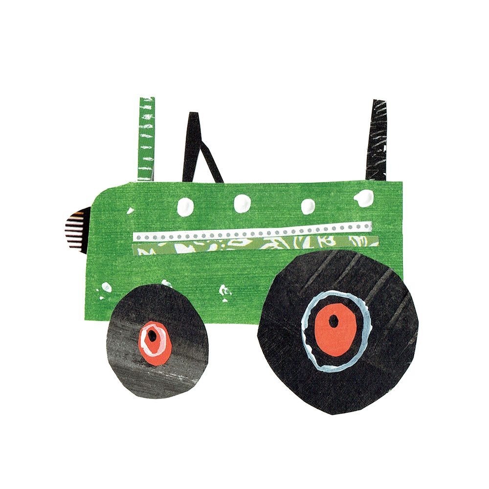 Tractor I art print by Katherine and Elizabeth Pope for $57.95 CAD
