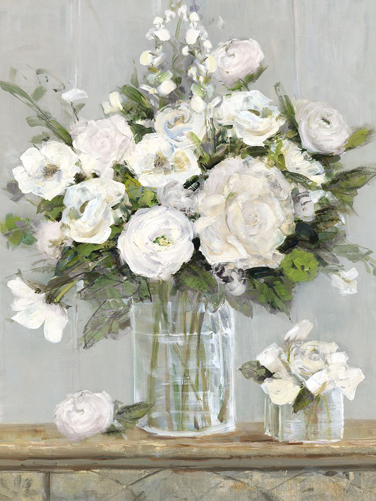 Cottage Whites art print by Sally Swatland for $57.95 CAD