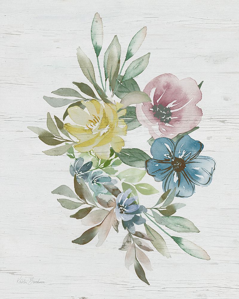 Spring Meadow Arrangement II art print by Kristen Brockmon for $57.95 CAD