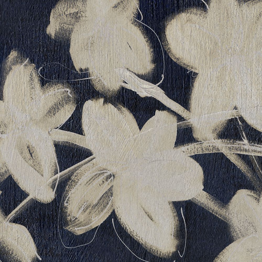 Midnight Summer Garden I art print by Susan Jill for $57.95 CAD