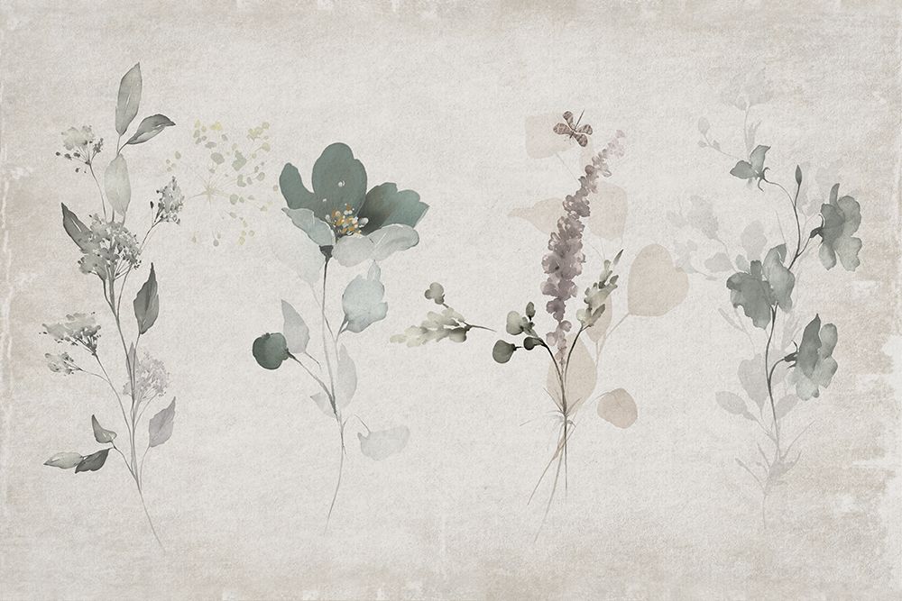 Vintage Arrangement art print by Susan Jill for $57.95 CAD