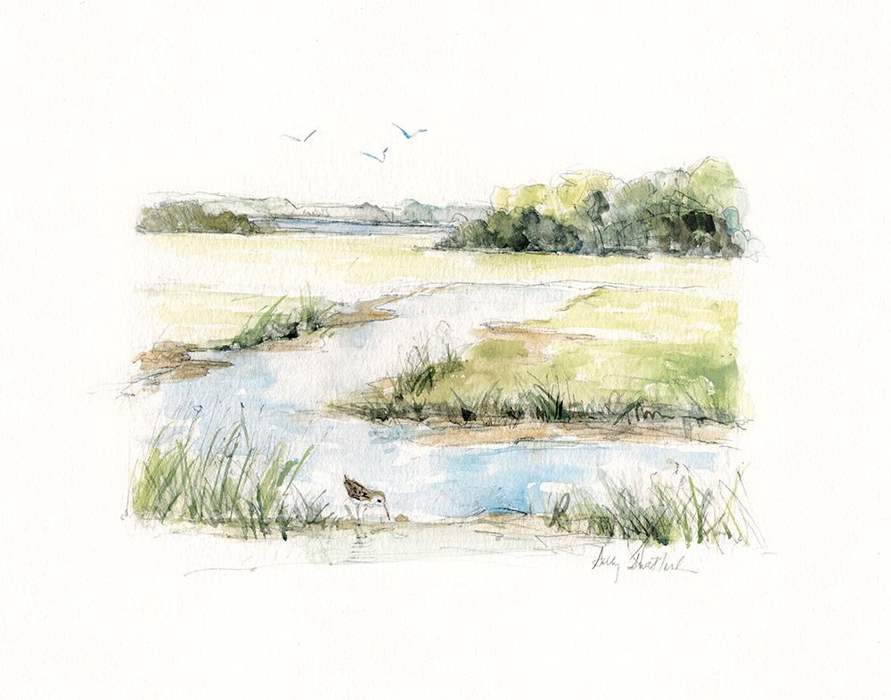 Early Morning II art print by Sally Swatland for $57.95 CAD