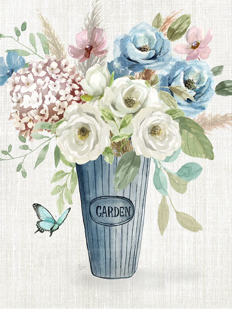 Garden Bouquet art print by Nan for $57.95 CAD