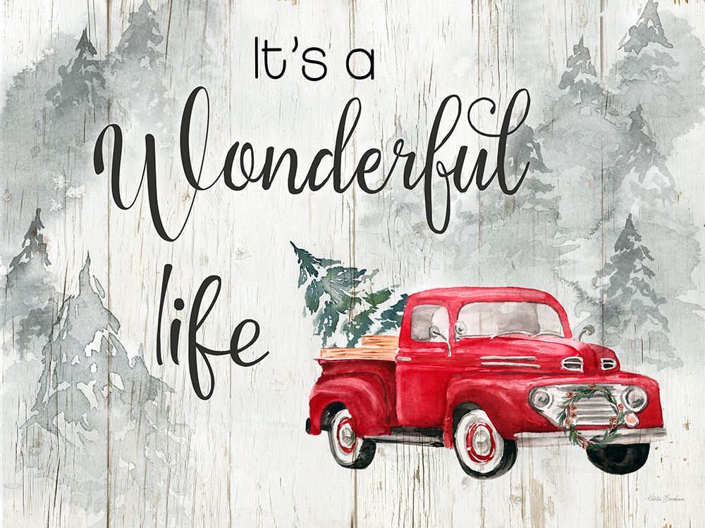 Wonderful Life art print by Kristen Brockmon for $57.95 CAD
