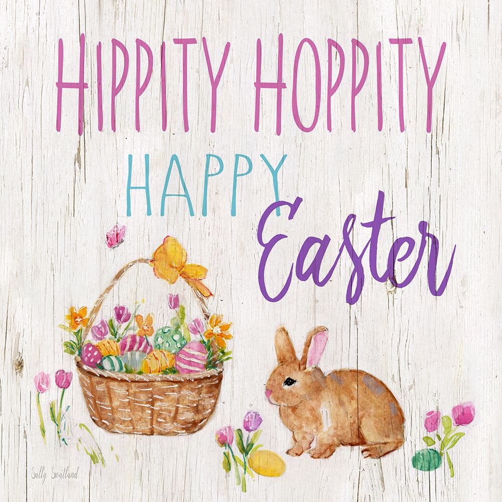 Hippity Hoppity art print by Sally Swatland for $57.95 CAD