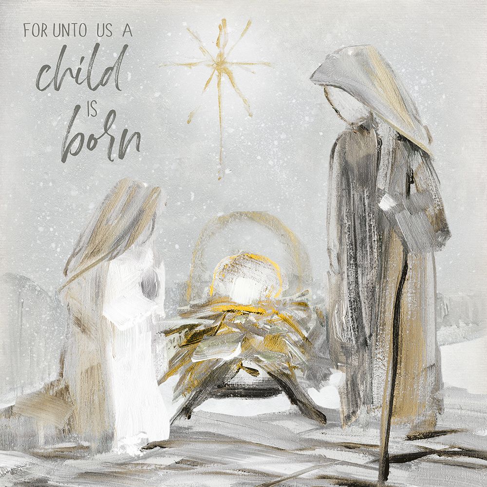Unto Us art print by Sally Swatland for $57.95 CAD