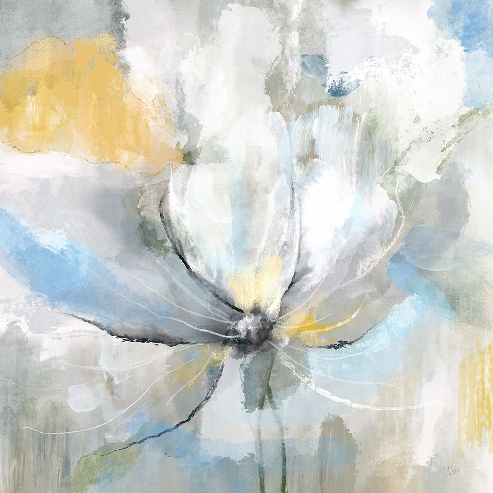 Abstract Poppy art print by Nan for $57.95 CAD